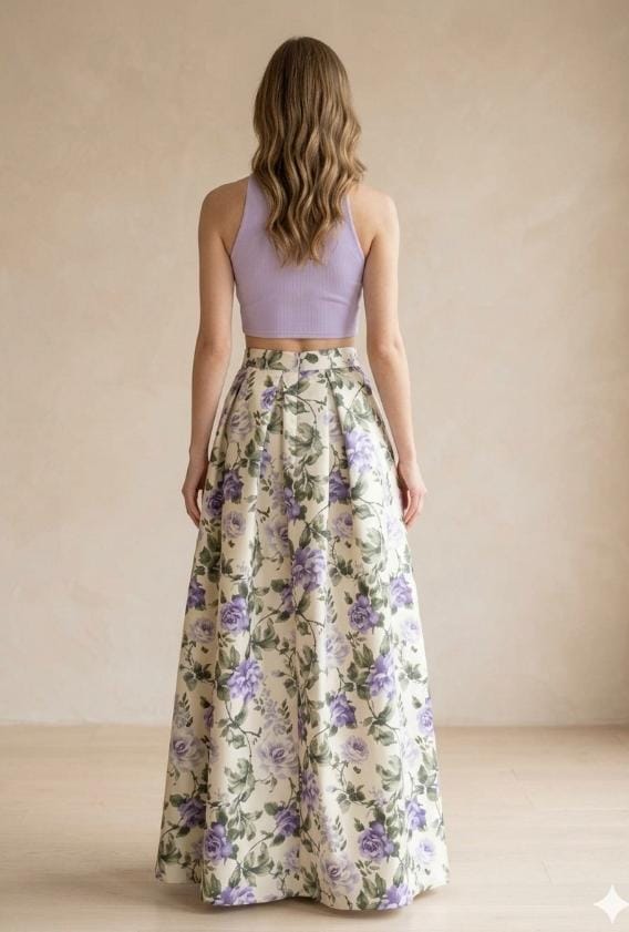 Maxi Falda Ariel 2 Maxi Falda Ariel - Imagen 2